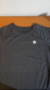 Kaos Olahraga Rockbros LKW008 Abu Atasan Baju Training Gym Lari Fitness Running Pakaian Sport Olah Raga Pria