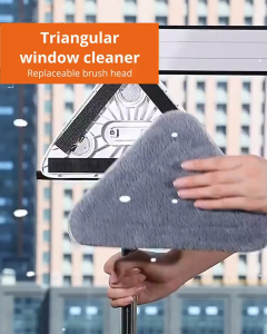 BHQ 1.8m Window Cleaner Mop 360° Rotating Cleaner 3 in 1 Microfiber Ceiling Duster Mop Lantai