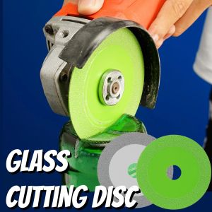 Glass Cutting Disc 100*20mm Ultra-thin Saw Blade Diamond Jade Wine Bottle Ceramic Polish Angle Grinder Machine