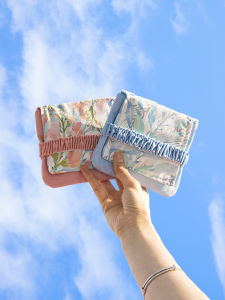 Aunt Towel Storage Bag Japanese Style Ins Portable Compact Cute Student Sanitary Napkin Small Cloth Bag Monthly Bag