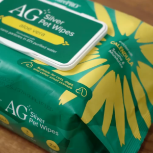 Nurture PRO AG Silver Pet Wipes 100pcs | NurturePRO Thick Wet Wipes Alcohol Free Antibacterial