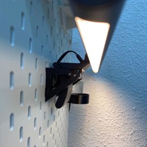 3D Printed Screen Light Holder Hole Board Accessory Plastic Hanging Hook Installation Home Organization Storage Solution