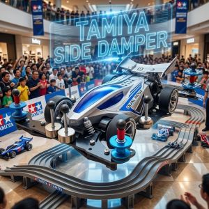 Tamiya mini 4wd super cepat Original 18096 DUAL RIDGE Jr modifikasi STO 50 side damper(SELAMA MASIH TAMPIL BARANG READY)