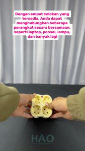 Multi Socket Stop Kontak ARDE 4 IN 1/SOKET 4LUBANG SC-394 SNI/4IN1