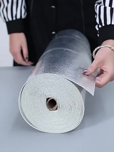 50cm Linen 3D Foam Self-adhesive PVC Solid Color Thickened Waterproof Background Wall Renovation Wallpaper Wall Stickers