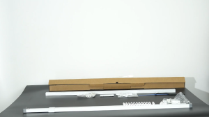 รางผ้าม่าน รางสไลด์ ราวแขวนผ้าม่าน ยืดหดได้ ติดตั้งง่าย แข็งแรงทนทาน Super Thin Invisible Aluminum Alloy Curtain Tra Silent Slide Rail