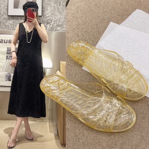 Dép Nữ Pha Lê Chống Trượt Trong Nhà Mùa Hè Dép Đi Trong Nhà PVC Thoáng Khí Dép Đi Trong Nhà Cho Cặp Đôi Dép Đi Trong Nhà Chống Mùi