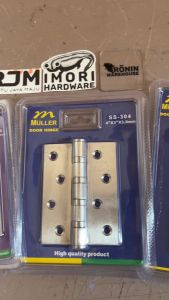 MULLER Engsel Bearing Stainless BC/Kotak 304 3 4 5 6 8 inch Pintu Jendela