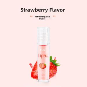 Girls Moisturizing Lip Oil Anti-Dry Chapped Lip Gloss Student Special Children Lip Oil Little Girl Rollerball Glass Lip Balm