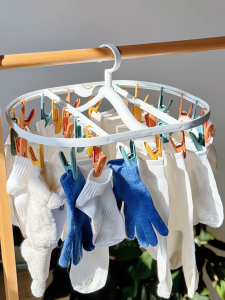 Pakaian Hanger pelbagai fungsi pakaian Hanger stoking Hanger Multi klip bayi rumah balkoni pakaian Hanger