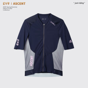 evr | Mens Quick Drying Breathable Cycling Jersey Summer Short Sleeve