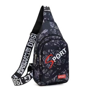 New Fashion Waterproof Cross-body Chest Bag Men Women Cross-body Bag All-match Cross-body Bag Short-distance Travel Simple Camera Bag