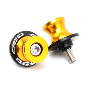 2023 Nhôm CNC Tay Xoay Cuộn Trượt Chân Đế Vít Cho Triumph Trident 660 Phụ Xe Máy Đa Năng Phù Hợp Với 7 Màu Có Sẵn