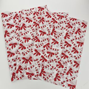 20Pcs Tissue Paper with Christmas Motifs 50cm X 35cm Gift Wrapping Paper Suitable for Weddings Christmas Birthday Gift Wrapping Bouquet Wrapping Gift Bag Filler Party Favors