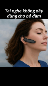 Tai Nghe Không Dây Bluetooth Cho Bộ Đàm / Điện Thoại – Giải Pháp Liên Lạc Hiện Đại Tiện Lợi