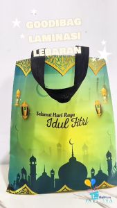 Goodie bag lebaran laminasi elegant / kantong hari raya Idul Fitri Lebaran Ramadhan standar kuat