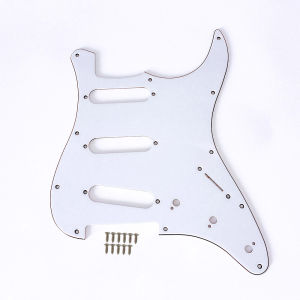 ST Guitar Pickguard SSS 11 Hole Pick Guard Scratch Plate & Screws for FD ST Electric  Guitar Pickguard Scratch Plate Multi Color