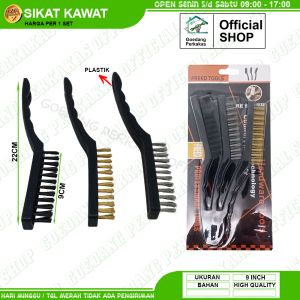 Sikat Kawat Pembersih Karat Set Ukuran 9 Inch Freed