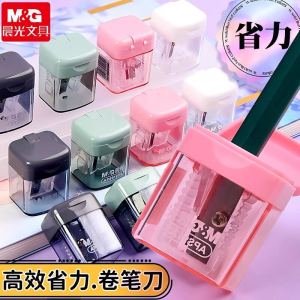 Mini Manual Pencil Sharpener for Children Student Elementary School Boys Girls Hand Operated Lead Pencil Sharpening Tool