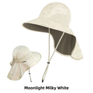 Sun Protection Neck Cover Wide Brim Hat