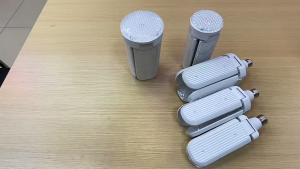 หลอดไฟเพชร พับเก็บได้  400/600W หลอดไฟใบพัด ไฟร้านอาหาร ไฟตลาดนัด E27ซุปเปอร์สว่าง ใช้งานสะดวก พับเก็บได้