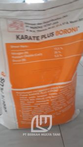 Pupuk Meroke Karate Plus Boroni 25 Kg Asli Kemasan Pabrik