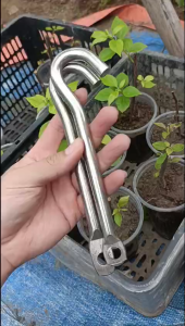Móc Treo Quạt Trần Inox (Không Đế) (20 cm) - Đa Năng Chất Liệu Inox 201 Chắc Chắn Dùng Treo Đồ Gia Dụng