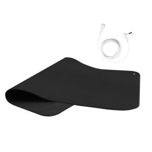 Grounding Mat Earth Connected for Energy & Pain Relief Conductive Pad with Grounding Cord Wellness Recovery Indoor Yoga Mats