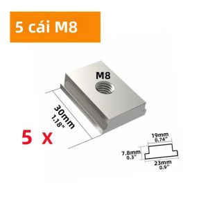 Nhôm T-Track Khe Cắm MITRE Jig Đèn 30/40/50Cm Chế Biến Gỗ Máng Đường Sắt T-Slider Hạn Chế Hướng Dẫn-Dụng Cụ Cầm Tay Kim Loại Cho Chế Biến Gỗ