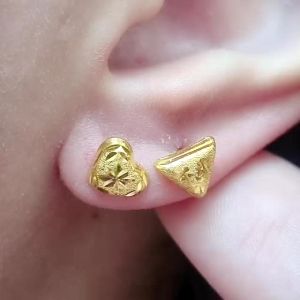 JIN JING SUBANG DESIGN TIGA SEGI/LOVE/BUNGA EMAS 916 1g UP