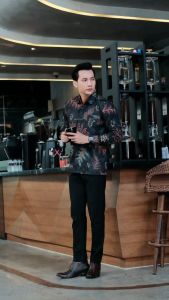 RBS Batik - Kemeja Batik Pria Hardana Slimfit Lapis Furing Lengan Panjang