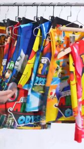 Kids jersey terno carton 2-7yrsold