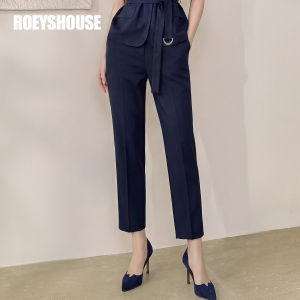 Roey s house | Business Casual Blue Linen Sleeveless Vest