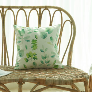 MOLORE | Waterproof Print Leaf Design Pillow Cover