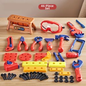 LIWAN | Pretend Play Maintenance Tool Box Toy Educational Construction Kit