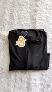 Gamis Anak Perempuan Bahan Jersey Set Jilbab Abaya Anak Batwing Plat / Gamis Putih Anak AH26