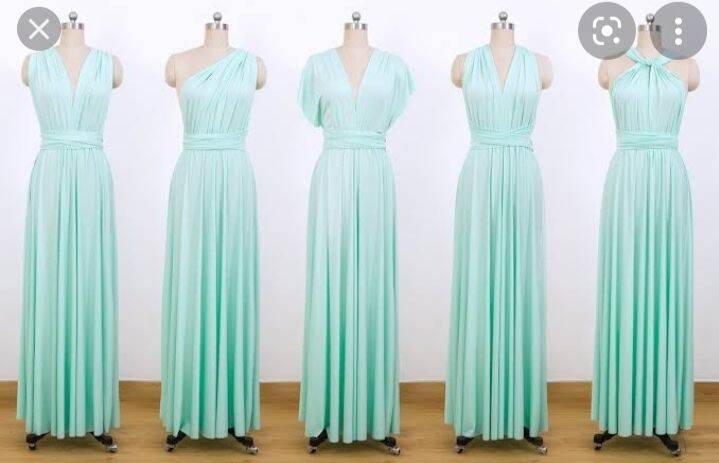 Mint green hot sale infinity dress