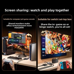 Samzhe | Bộ Chia & Chuyển HDMI 4K Video Âm Thanh