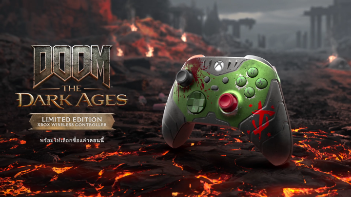 Microsoft Xbox Wireless Controller สี DOOM The Dark Ages Limited Edition