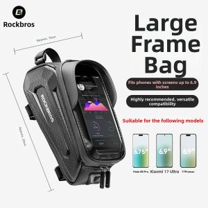 RockBros | Hard Shell Phone Pouch Bicycle Bag