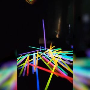 100pcs Glow Sticks Party Supplies Glow Necklaces And Glow Bracelets For Neon Party Decorations Halloween Decors Wedding Birthday Favors