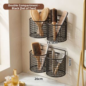 MINGZHIYIFAN | Multifunctional Wall-Mounted Bathroom Storage Rack
