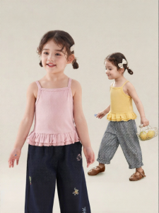 Jelly Baby | Áo Blouse Không Tay Cho Bé Gái Mùa Hè