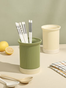 Hộp Đựng Thìa Hình Ống Hình Tròn Bằng Nhựa Màu Trơn Đựng Đồ Dùng Nhà Bếp Phổ Biến Dùng Trong Nhà Bếp Đựng Đồ Thoát Nước