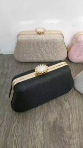 BJ28026 - SILVER/PINK/GOLD/BLACK TAS PESTA CLUTCH SLEMPANG HANDBAG WANITA FASHION IMPORT MODIS ELEGAN TERMURAH TERLARIS TERBARU BAGSTORE JAKARTA TAS BATAM JTF8026