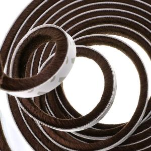 Ron gioăng dải sợi nỉ lông nheo chổi dán chặn kín khe hở khung chân cửa nhôm gỗ ngăn côn trùng chuột gián bụi 5mm Zaba