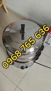 Nồi hấp ủ bánh flan sữa chua bằng điện có cài đặt thời gian nhiêt độ - Bảo hành 12 tháng