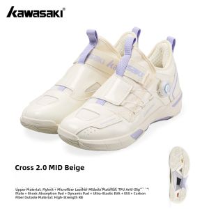 Kawasaki | Non-slip Shock Absorption Breathable Professional Badminton Shoes