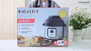 Nồi Áp Suất Kiêm Nồi Chiên Không Dầu Đa Năng Instant Pot 11In1 Dung Tích 7.6l Công Suất 1500W Nhập Đức BH 12 Tháng