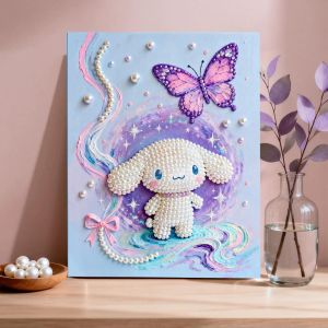Keeppley | Tranh Thêu Kim Cương Hello Kitty Hoạt Hình 25x30cm Có Khung Tự Làm Thủ Công Trang Trí Nghệ Thuật Hiện Đại Quà Tặng Ngày Thiếu Nhi